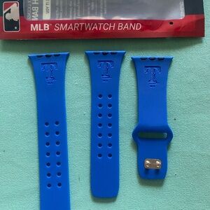 MLB Texas Rangers Blue Smartwatch Band